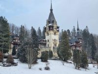 Schloss Peles-Sinaia-Winter in Rumänien