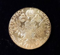 Nachprägung des Maria-Theresia-Talers, recht viel Silber für recht wenig Geld (Bild: Peter Michael Neuen)