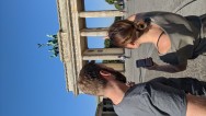 Paar am Brandenburger Tor ©lialo