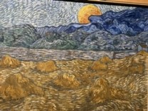 Landschaft mit Weizengarben und aufgehendem Mond (Bild: Carlo Marino )