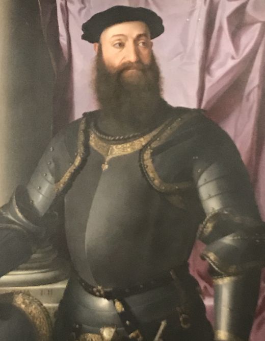 tefano IV Colonna  von Agnolo Bronzino