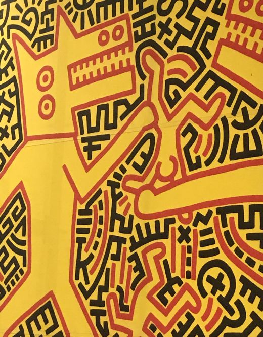 Keith Haring. Ohne Titel. 1985 ( Detail)