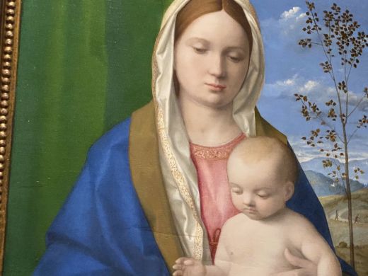 „Jungfrau mit Kind“ von Giovanni Bellini