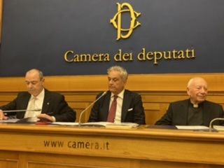 Präsentation des Buches in der Abgeordnetenkammer Italiens